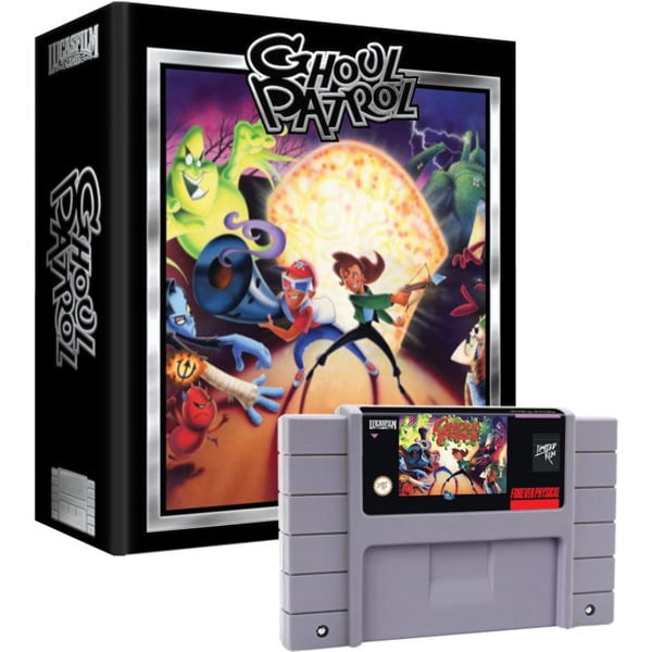 Ghoul Patrol Collectors Edition Grey Cart (Limited Run Games) (SNES)
