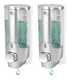thumbnail image 1 of Dispensador De Jabón Líquido Dispensador De Gel Champú 2pcs Xtellar blanco, 1 of 4