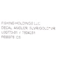 thumbnail image 4 of Ranger Boat Raised Emblem Decal 202308 | Angler Sticker Silver Gold, 4 of 4