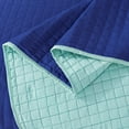 thumbnail image 4 of JML 3-Piece King Size Quilt Set with Pillow Shams,Reversible Lightweight Microfiber Bedspread, 4 of 6