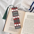 thumbnail image 4 of Kdxio Chillin with My Gonme Print Metal Tassel Bookmarks,Perfect Gift for Art Lovers and Bookworms Metal Bookmarks for Women, 4 of 8