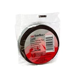 30 Inch Runner 3M 2155-3/4X22FT General Use Splicing Tape 0.75 Inch x 22 ft x 30 mil Rubber Backing Black Temflex™ ()
