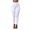 White, variant on Douhoow Plus Size Women Pencil Pants High Waist Leggings Tummy Control Slim Pants