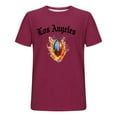 thumbnail image 4 of Tauxra T-Shirts à Manches Courtes pour Hommes, T-Shirt Graphique Respirant à Col Rond pour Tenue Décontractée et Sportive, Chandail Léger avec Design Imprimé, 4 of 5