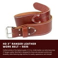 thumbnail image 2 of Cinturón de trabajo Occidental Leather 3 Ranger Leather OxyRed, 2 of 6