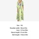 thumbnail image 5 of Vestido largo con estampado floral bohemio Cuello en V Cordón con cordones Ropa de manga larga seitruly AP000133-56B, 5 of 6