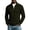 Army Green, variant on GrmtClth Men's Quarter Zip Pullover Sweatshirts Mock Neck Casual Long Sleeve Fall Winter Warm Blend Sweatshirt Dark Green M
