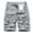 Gray, variant on Big and Tall Cargo Shorts Work Shorts for Men Pockets Zipper Shorts Solid Color Casual Comfy Loose Fit Holiday Fitness Workwear Pants Army Green S