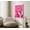 Rolled Canvas, variant on Retro Doll Wall Art, Pink Room Decor, Cool Wall Poster, Living Room Print, Hot Pink Print, Retro Funky Modern Poster, Funky Doll Decor
