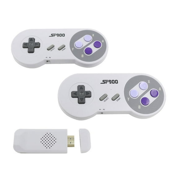 Peggybuy 3Pcs SF900 Game Console 4700 Games Handheld Game Player 4GB 2.4G Wireless for Genesis