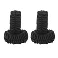 thumbnail image 1 of RC Rubber Tyre, 4Pcs Wear Resistance RC Car Tires  For 1/24 SCX24 RC Crawler, 1 of 8