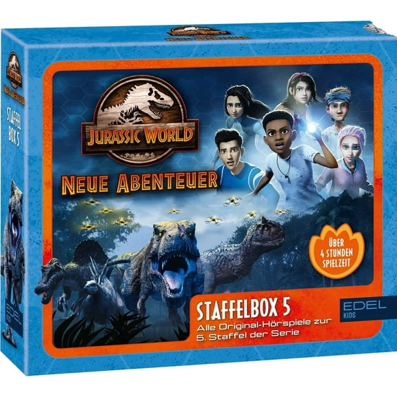 Jurassic World - Neue Abenteuer: Alle Original-Hörspiele zur 5. Staffel (Folge 38 - (Audiobook)