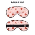 thumbnail image 2 of Fuzoiu Ladybug With Flower Print Sleep Masks,Eye Masks with Adjustable Strap for Sleeping,Night Eye Shade for Women Men,Eye Cover for Full Night's Sleep, Travel and Nap, 2 of 7