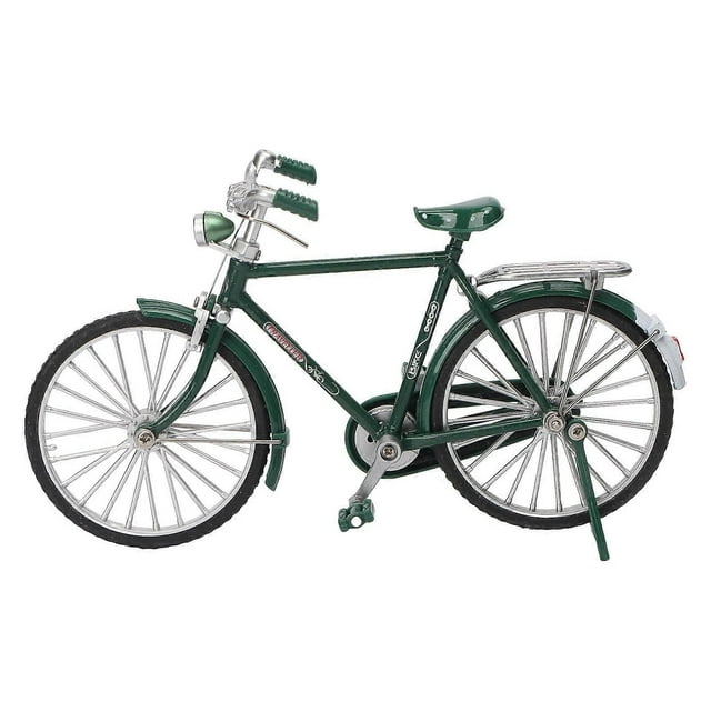 Mini Retro Bike Model Ornament, Vintage Iron Tabletop Simulation Bike Decor for Home Collections and Gifts