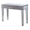 thumbnail image 2 of Convenience Concepts Gold Coast Mirrored Desk, Weathered Gray ( Pack of 2 ), 2 of 4