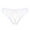 White, variant on Elainilye Fashion Womens Bikini Underwear Cotton Sexy Underwear Thong Lace Bow Bikini Panties Pearl Silky Comfy Lace Brife,Black