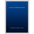 PreOwned Introductory Differential Equations Abell, Martha L. and