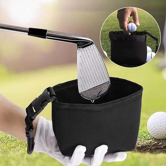 Hilingoto Clearance Golf Cleaning Bag, Club And Cleaning Bag Club Scrub Bag Clean Bag Washing Machine Pocket Wipe Clean Bag Clean Removable Club Wash Bag Christmas Clearance