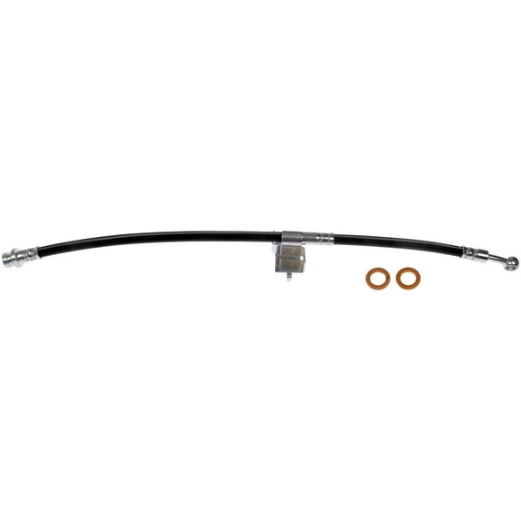 Dorman H621364 Rear Passenger Side Brake Hydraulic Hose for Specific Dodge / Hyundai Models Fits select: 2006-2007 HYUNDAI ACCENT