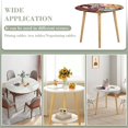 thumbnail image 3 of Toilet-Bound Hanako-kun-theme Fitted Round Tablecloths Elastic Edged Table Covers Waterproof Table Cloth for Kitchen Holiday Party Tables Decor 150cm, 3 of 6