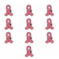 thumbnail image 1 of 10 Pcs Logo Classique de Cancer du Sein Broches Ruban Épingle à Revers Accessoires de Bijoux, 1 of 5