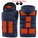 thumbnail image 1 of Chaleco calefactor inteligente con control dual y capucha para hombre con temperatura constante y carga USB, 1 of 4