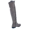 thumbnail image 2 of Style & Co. Womens Hadleyy Faux Suede Over-The-Knee Boots Taupe 5 Medium (B,M), 2 of 2