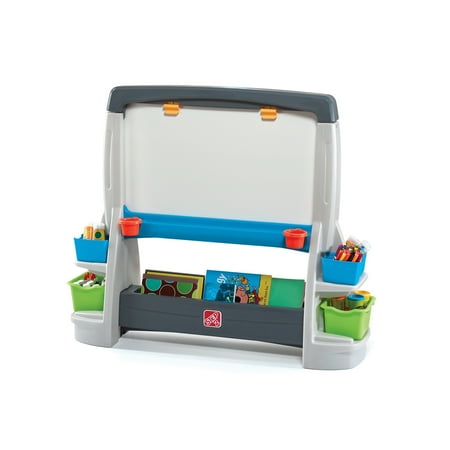 Step2 Jumbo Art Easel Kids Dry Erase Easel, Multicolor