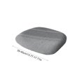 thumbnail image 2 of Stretch Velvet Dining Chair Seat Covers - Elastic Fit for Curved Chairs, Washable & Durable for Kitchen, Dining, & Restaurant Use, 2 of 5