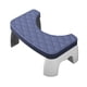 thumbnail image 1 of Advancent Banquito para baño con ángulo elevado de confort, solución de almacenamiento superpuesta, taburete pequeño para baño Almacenamiento y organización del hogar azul, 1 of 5