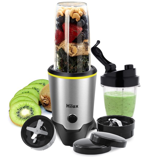 Personal Blender, 1000W Personal Smoothie Blender Coffee Grinder with 2
