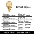 thumbnail image 2 of Yummy Ice Cream Cone Wood Mini Charms Shapes DIY Craft Jewelry - No Hole - 20mm (15pcs), 2 of 7