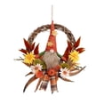 thumbnail image 1 of Great promotion! Festival Wreath Rattan Autumn Maple Leaf Faceless Doll Old Man Doll, 1 of 4