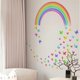 thumbnail image 3 of Colorful Butterfly Rainbow Wall Decals - Nursery and Children's Room Wall Decor, 3 of 4
