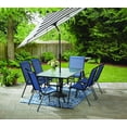 thumbnail image 5 of Mainstays 22 lbs Black Round Powder Coated Resin Patio Umbrella Base, 5 of 8