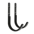thumbnail image 3 of Archery Bow Storage Rack, Wall Mount Hangers Stainless Steel 2PCS With Screw For Hunting, 3 of 8