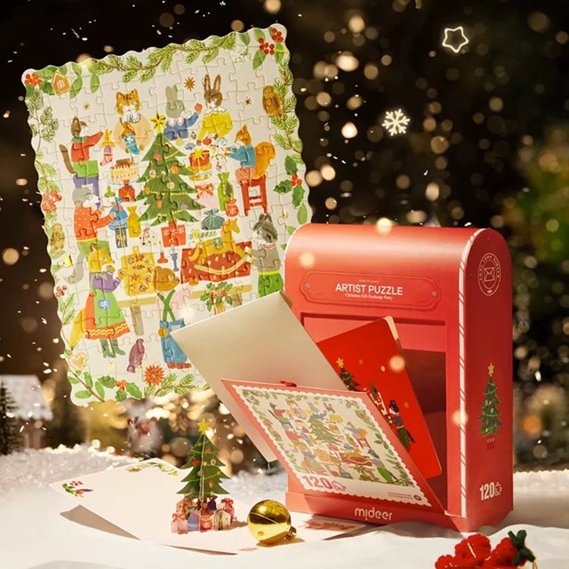 Rompecabezas de Navidad, rompecabezas de Adviento del nacimiento de Jesús, regalo exquisito, 120 piezas para niños y niñas