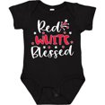 thumbnail image 3 of Inktastic 4th of July Red White Blessed Fireworks Boys or Girls Baby Bodysuit, 3 of 5