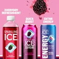 thumbnail image 5 of Sparkling ICE, Black Raspberry Sparkling Water, Zero Sugar Flavored Water, with Vitamins and Antioxidants, Low Calorie Beverage, 17 fl oz Bottles (Pack of 12), 5 of 5