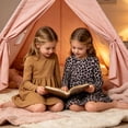 thumbnail image 3 of Lanbubble Toddler Girls Long Sleeve Dresses 2 Pack A-Line Casual Play Dresses 5-6Y, 3 of 8