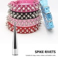 thumbnail image 2 of LLC 7mm 10 Sets Metal Spike Rivets and Studs Screw Back for DIY Leather Craft, 2 of 6