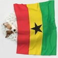 thumbnail image 5 of Dog Blanket Ghanaians-Flag Soft Dog Blankets for Small Medium Dogs Pet Cat Puppy Blanket Mat Cover, 5 of 7