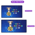 thumbnail image 5 of Autism Awareness Whippet Accept Understand Love Desk Mat Full Keyboard Mouse Pad Dog Lover Large Mousepad - 12003, 5 of 5