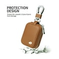 thumbnail image 5 of Earbud Case Headphone Storage Case Compatible with Airpods 1/2/3/Pro Wireless Earphones Carrying Pouch Small PU Leather Bag Shockproof Earpods Cover Universal Bag Travel Protection Pouche, 5 of 6
