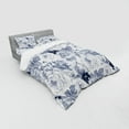 thumbnail image 3 of Ambesonne Shabby Flora Bedding Set 3 Pcs, Garden Spring Roses, Twin XL, Blue Grey and White, 3 of 3
