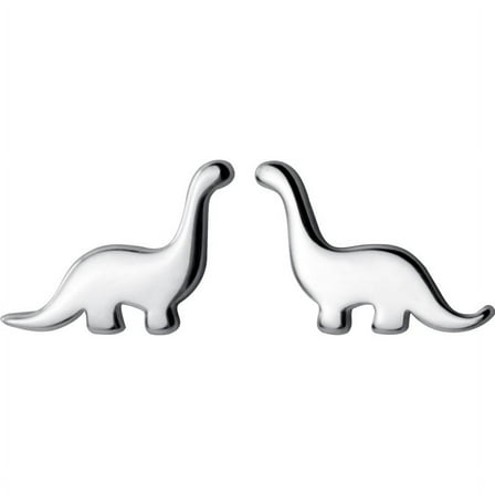 Tiny Dinosaur Stud Earrings S925 Sterling Silver Cartilage Earring for Women
