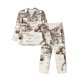 thumbnail image 1 of Fotbe Western Desert Cowboys3 Pijama de Hombre con Estampado de Manga Larga, Conjunto de 2 Piezas, Ropa de Dormir Suave y Cómoda con Bolsillos-XX-Large, 1 of 7