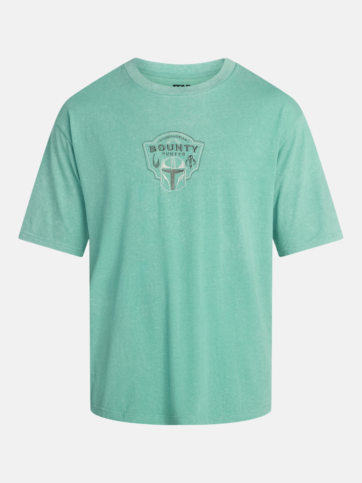 The Mandalorian Men's and Big Men's Front Back Graphic Tee with Short Sleeves, Sizes S-3XL