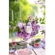thumbnail image 4 of Set de Flores Artificiales Serwalin - Ramo de Pastel de Boda Morado, 4 of 8