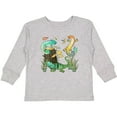 thumbnail image 3 of Inktastic Cute Lizards Hanging out Boys or Girls Long Sleeve Toddler T-Shirt, 3 of 5